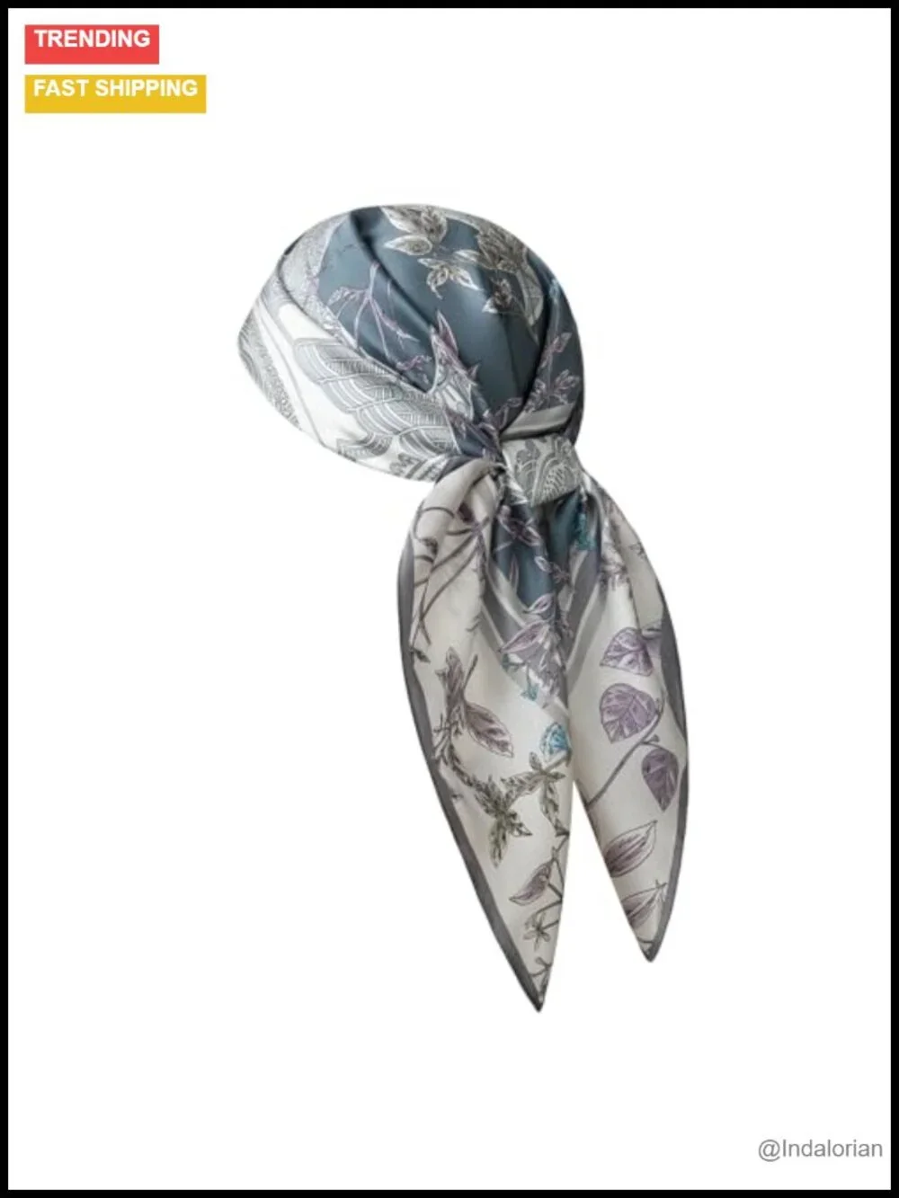 100% Mulberry Silk Scarf 35